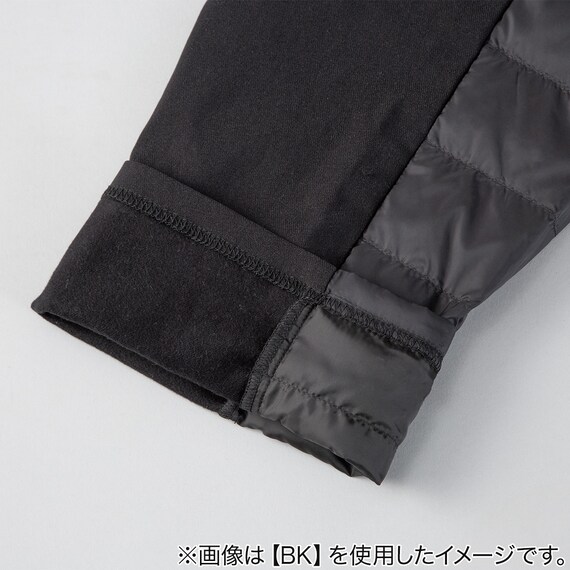 MEN 片面ダウン入りパンツ ショート(BK M) 4枚目画像