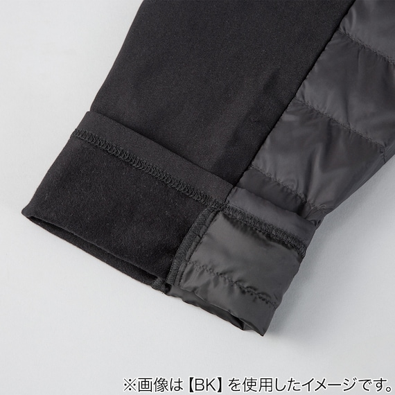 MEN 片面ダウン入りパンツ ショート(BK M) 4枚目画像