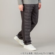 MEN 片面ダウン入りパンツ レギュラー
