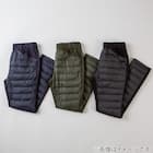 【Neasy】片面ダウンパンツ ショート丈(S KH S) 5枚目画像