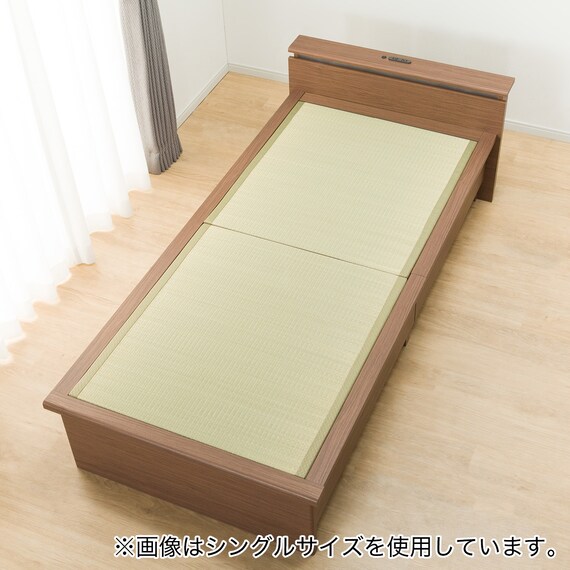 セミダブル畳ベッド(シデンDH C38 MBR) | ニトリネット【公式】 家具 