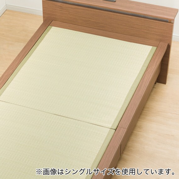 セミダブル畳ベッド(シデンDH C38 MBR) | ニトリネット【公式】 家具 