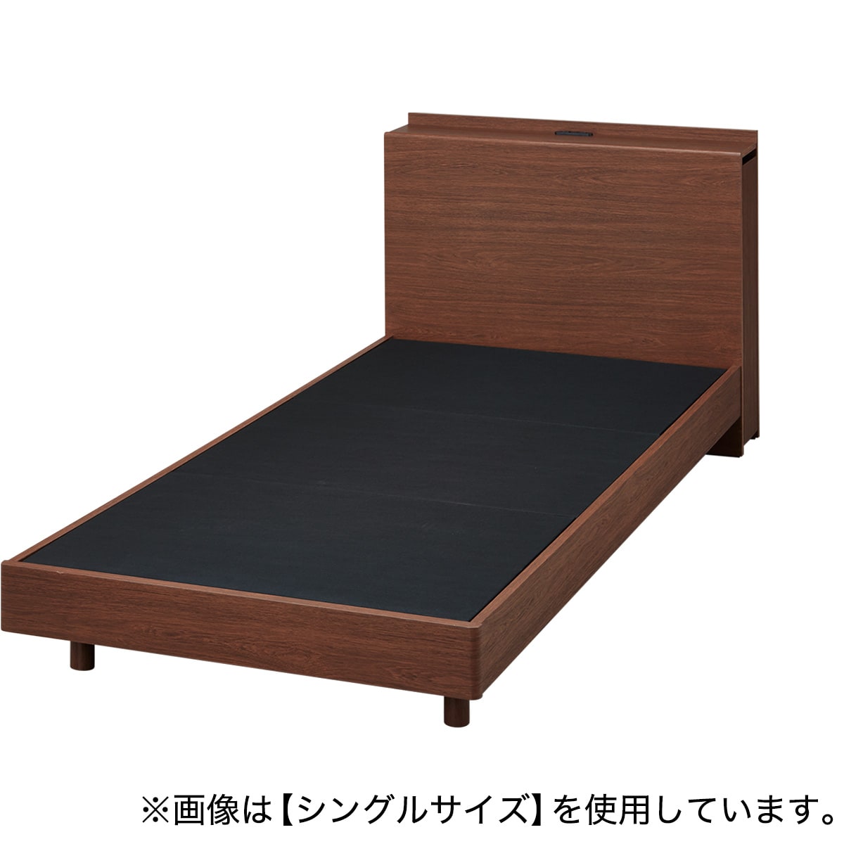 セミダブルベッドフレーム(ヘンリック 収納付き MBR) | ニトリ