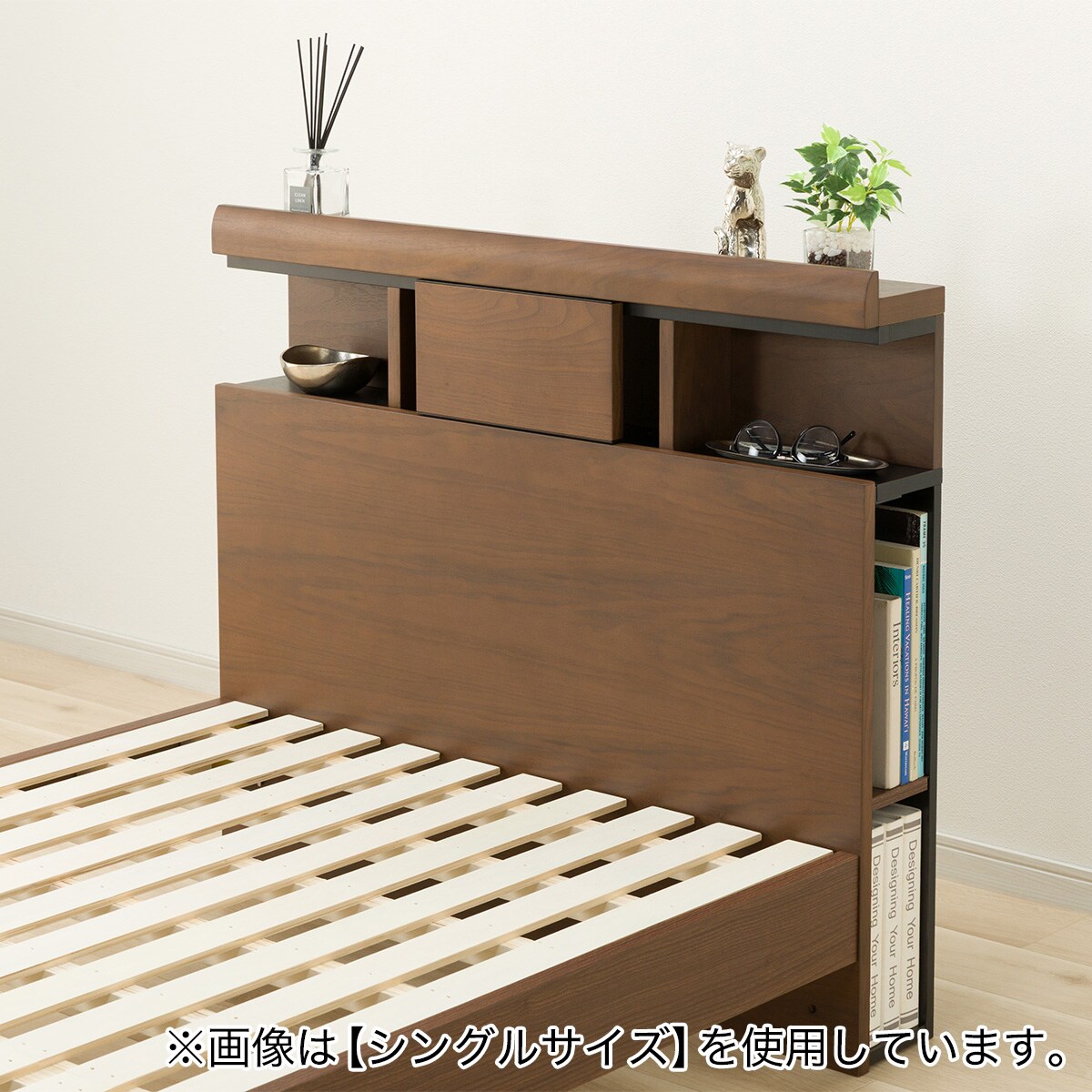 すのこセミダブルベッドフレーム(MBR WP301) | ニトリネット【公式