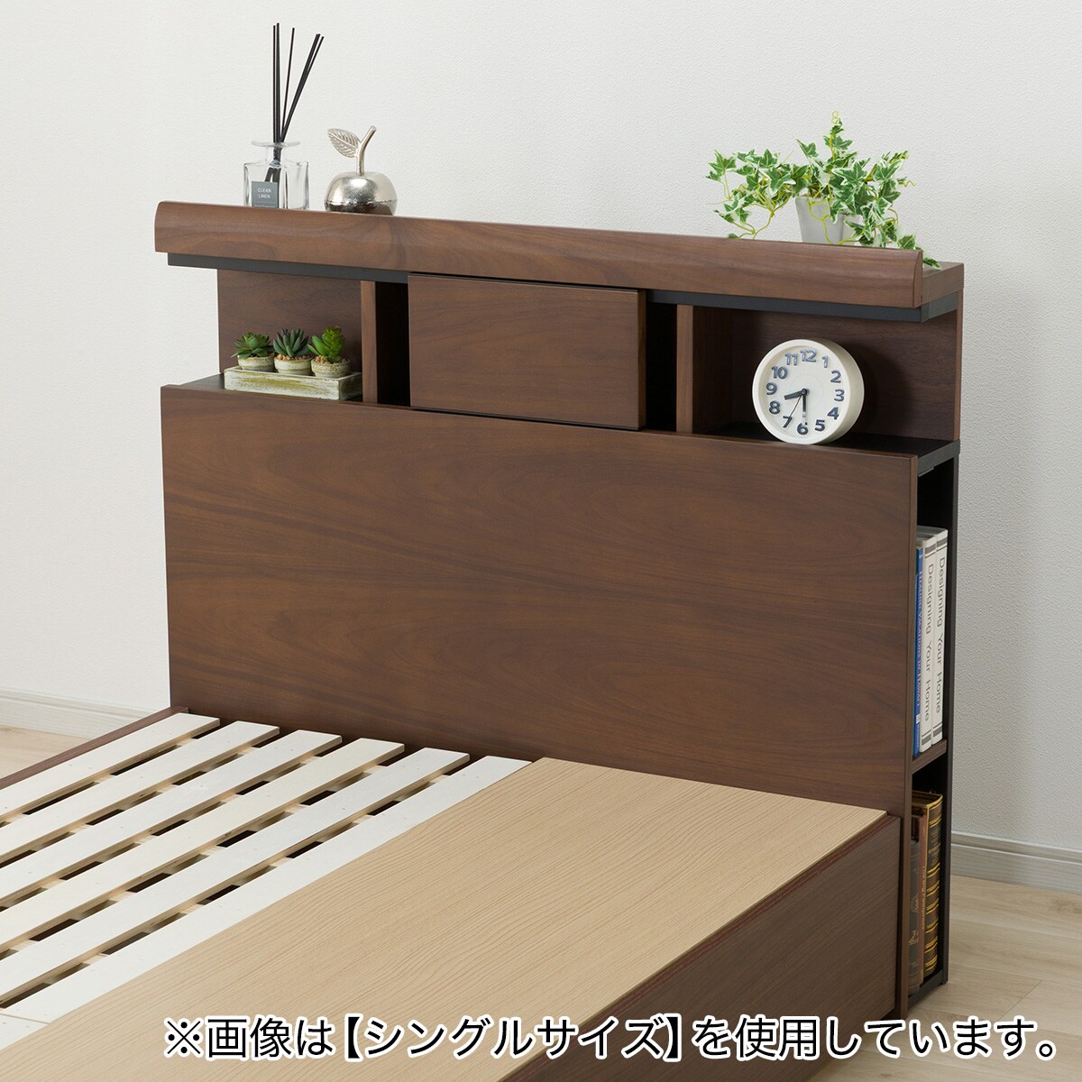【引越で1/14まで】セミダブルベッド 楽天市場】【ポイント10倍☆11日1:59まで！】 収納ベッド ベッド