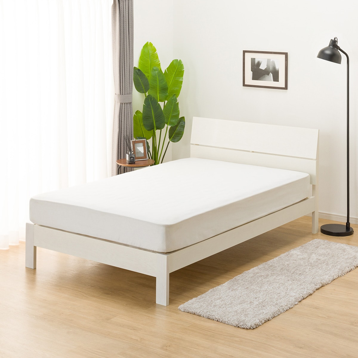 すのこセミダブルベッドフレーム(BN-001 WW) | ニトリネット【公式