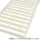 すのこセミダブルベッドフレーム(XB101 WW/WW) 4枚目画像