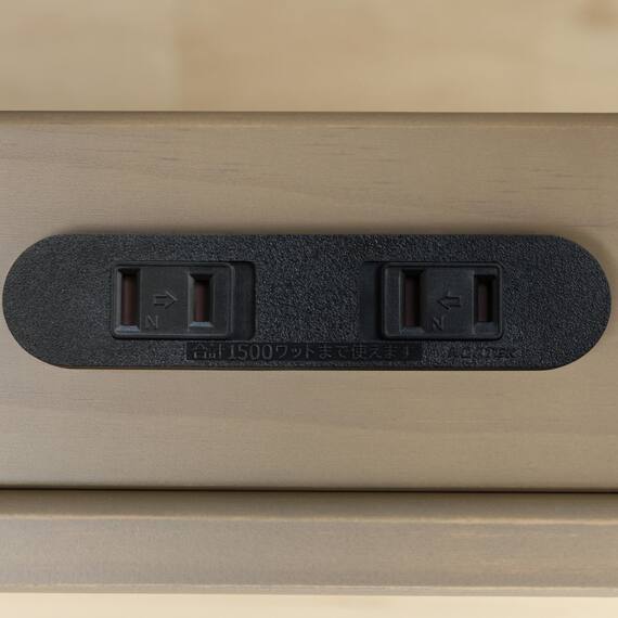 すのこセミダブルベッドフレーム(XB101 LGY/BK) 11枚目画像