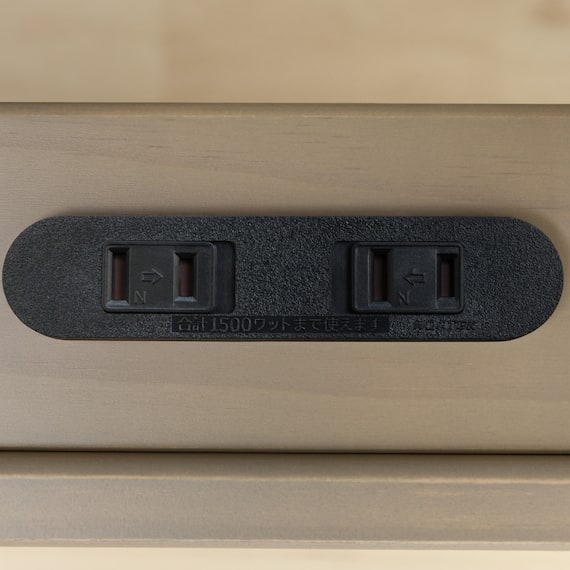 すのこセミダブルベッドフレーム(XB101 LGY/BK) 11枚目画像