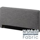 セミダブルヘッド・フットボード用1枚(NS布 GY OY002) 1枚目画像