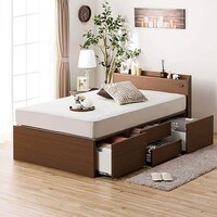 セミ シングル ベッド 収納 ニトリネット 公式 家具 インテリア通販