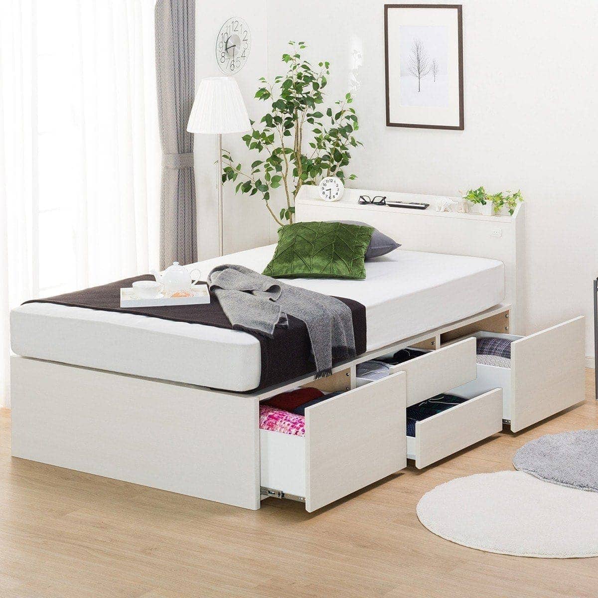 セミダブルベッドフレーム ジオ チェスト40j Ww 通販 ニトリネット 公式 家具 インテリア通販 セミダブルベッドフレーム ジオ チェスト40j Ww 通販 ニトリネット 公式 家具 インテリア通販