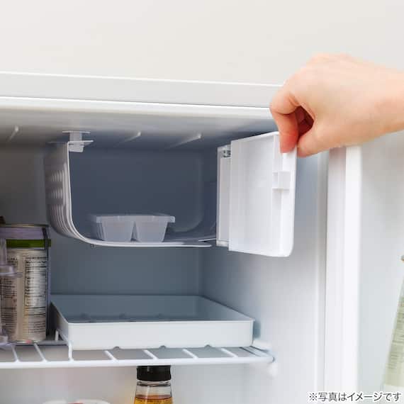 46L 直冷式 1ドア 冷蔵庫 (GZ2G01 ホワイト)延長保証付き(リサイクル回収なし) 11枚目画像