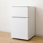 88L 直冷式 2ドア 冷凍冷蔵庫 (GZ2G04 右開き ホワイト)延長保証付き(リサイクル回収あり) 20枚目画像