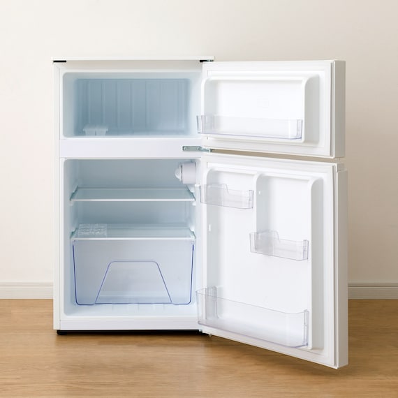 88L 直冷式 2ドア 冷凍冷蔵庫 (GZ2G04 右開き ホワイト)延長保証付き(リサイクル回収あり) 22枚目画像