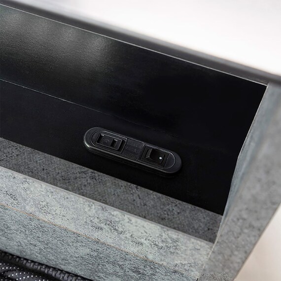 セミダブルベッドフレーム(GH BK) 3枚目画像