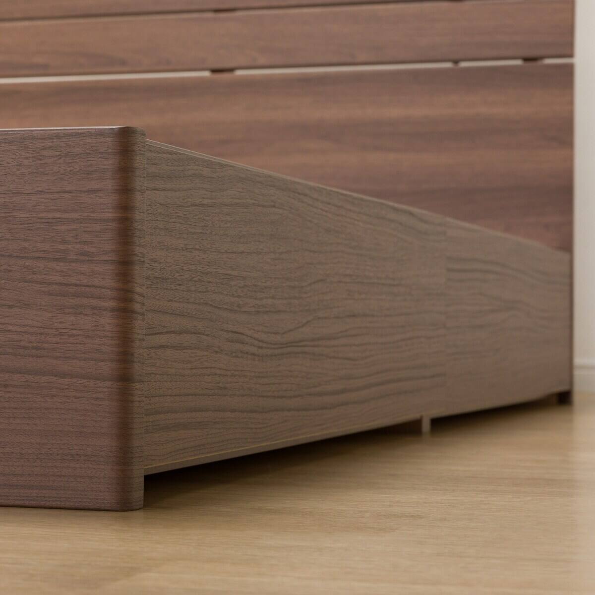 セミダブルベッドフレーム(EB-001 引出し付き MBR DR) | ニトリネット