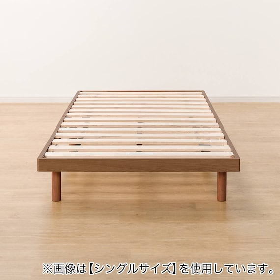 セミダブルすのこベッドフレーム(BF-302 MBR S) 7枚目画像