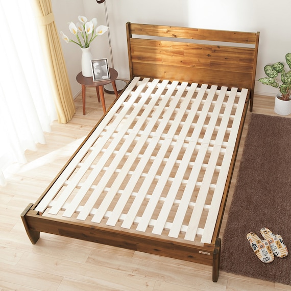 すのこセミダブルフラットベッドフレーム(ヴォーグ) 8枚目画像