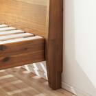 すのこセミダブルフラットベッドフレーム(ヴォーグ) 9枚目画像