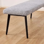 ダイニング4点セット(DTセラミクス2 幅150cm WH/DCローストFB GY/DBローストFB GY)【島忠ホームズ商品】 15枚目画像