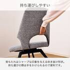 ダイニング5点セット(DTセラミクス2 幅150cm WH/DCローストFB GY)【島忠ホームズ商品】 9枚目画像