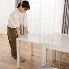 伸長式ダイニングテーブル4点セット(DT フリー2 EX 幅135-215cm WH/DC アビー2 WH/DB リバティ WH)【島忠ホームズ商品】 7枚目画像