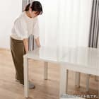 伸長式ダイニングテーブル4点セット(DT フリー2 EX 幅135-215cm WH/DC アビー2 WH/DB リバティ WH)【島忠ホームズ商品】 7枚目画像