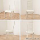 伸長式ダイニングテーブル4点セット(DT フリー2 EX 幅135-215cm WH/DC アビー2 WH/DB リバティ WH)【島忠ホームズ商品】 15枚目画像