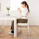 伸長式ダイニングテーブル5点セット(DT フリー2 EX 幅135-215cm WH/DC アビー2 WH)【島忠ホームズ商品】 6枚目画像