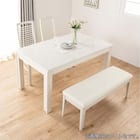 伸長式ダイニングテーブル(フリー2 EX 135/215cm WH)【島忠ホームズ商品】 11枚目画像