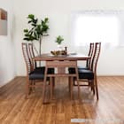 伸長式ダイニングテーブル5点セット(DTストレEX 幅140/180cm WN/DC アビー2 WN)【島忠ホームズ商品】 17枚目画像