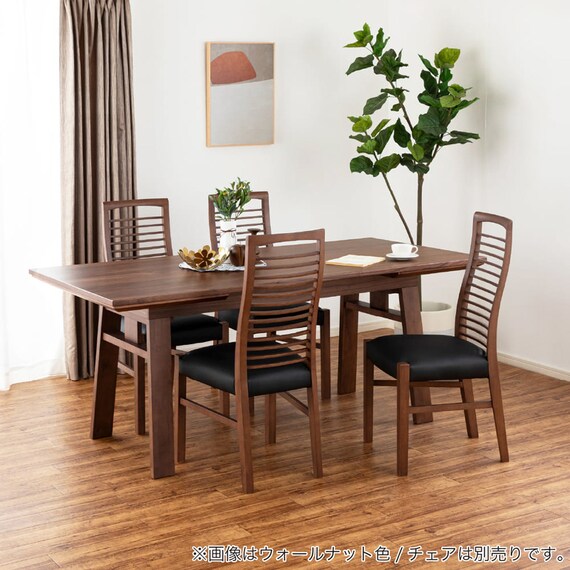 伸長式ダイニングテーブル(ストレEX 140/180 WN)【島忠ホームズ商品】 10枚目画像