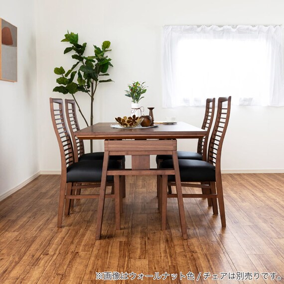 伸長式ダイニングテーブル(ストレEX 140/180 WN)【島忠ホームズ商品】 11枚目画像