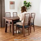 伸長式ダイニングテーブル(ストレEX 140/180 WN)【島忠ホームズ商品】 12枚目画像