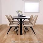 ダイニング5点セット(DTロースト2 幅165cm GY/DCローストB2922 BE)【島忠ホームズ商品】 10枚目画像