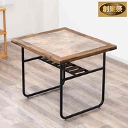 ヴィンテージ風 アカシア材ダイニングテーブル (幅85cm)【期間限定価格:8/8~9/24まで】