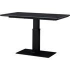 セラミック昇降ダイニングテーブル(セーラル 120 BK) 1枚目画像