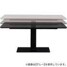 セラミック昇降ダイニングテーブル(セーラル 120 BK) 3枚目画像