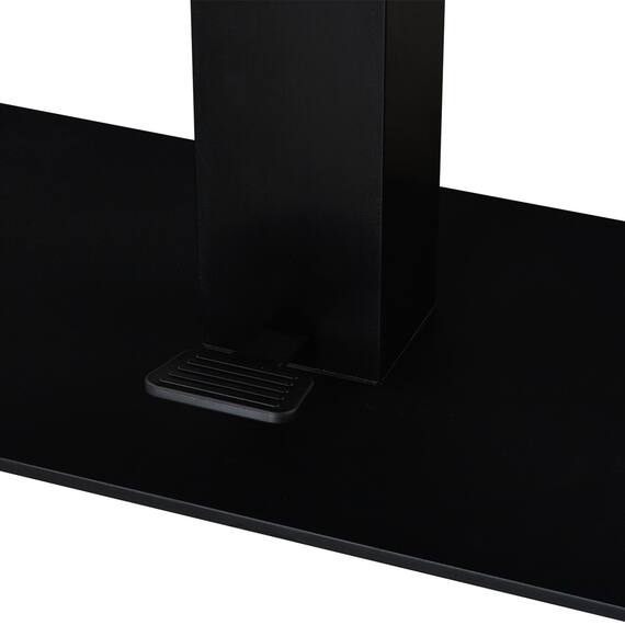 セラミック昇降ダイニングテーブル(セーラル 120 BK) 5枚目画像