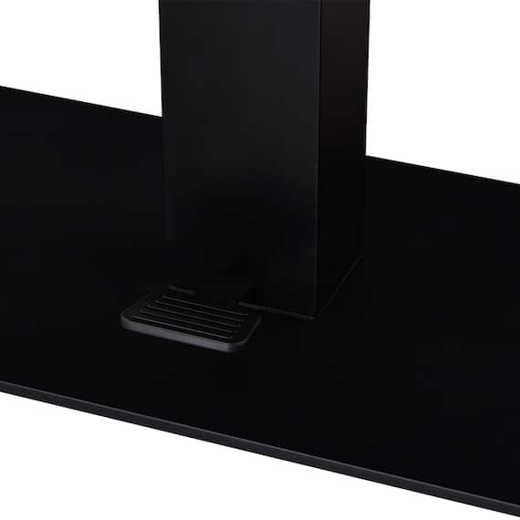 セラミック昇降ダイニングテーブル(セーラル 120 BK) 5枚目画像