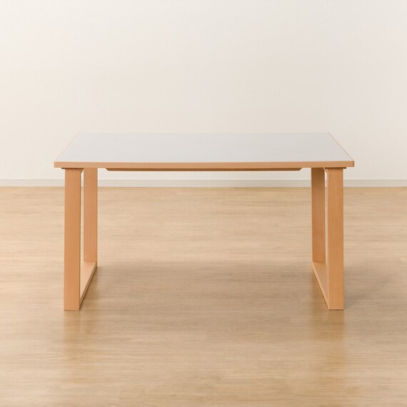 セラミックトップテーブル(Nコレクション T-11U 135 NA/WH) 12枚目画像