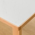 セラミックトップテーブル(Nコレクション T-11U 135 NA/WH) 14枚目画像