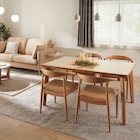 セラミックトップテーブル(NコレクションT-12 135 NA/WH) 23枚目画像