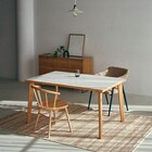 セラミックトップテーブル(NコレクションT-12 135 NA/WH) 25枚目画像