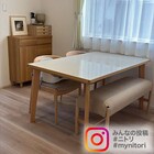 セラミックトップテーブル(NコレクションT-12 135 NA/WH) 28枚目画像