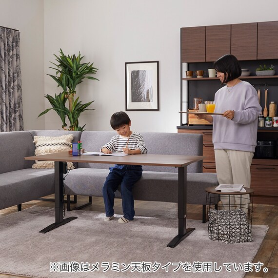 電動昇降セラミックダイニングテーブル(JT341 120 GY) 26枚目画像