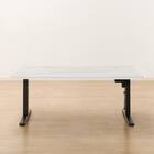 傷・汚れに強いファブリックリビングダイニング3点セット(JT341セラミック135WH/LD2右コーナーソファNSF-BE) 17枚目画像