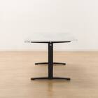 傷・汚れに強いファブリックリビングダイニング3点セット(JT341セラミック135WH/LD2右コーナーソファNSF-BE) 19枚目画像