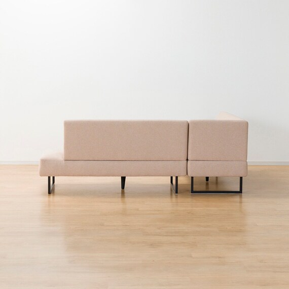 傷・汚れに強いファブリックリビングダイニング3点セット(JT341セラミック135WH/LD2右コーナーソファNSF-BE) 29枚目画像